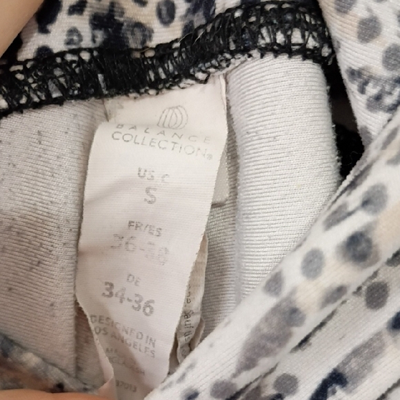 Balance Collection Snakeskin Animal Print Leggings Women’s Small High-Rise Yoga - Picture 2 of 12